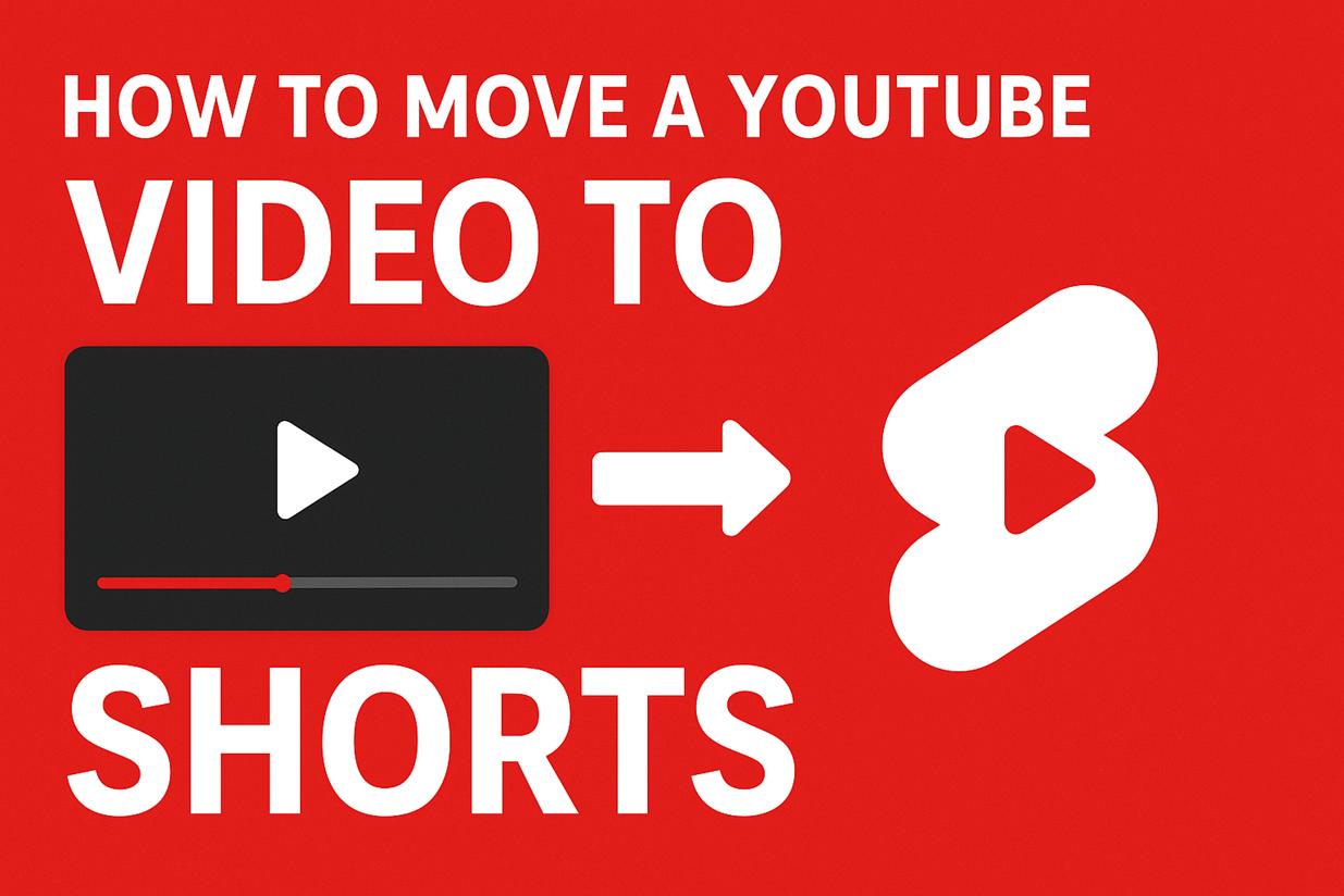 YouTube video to shorts