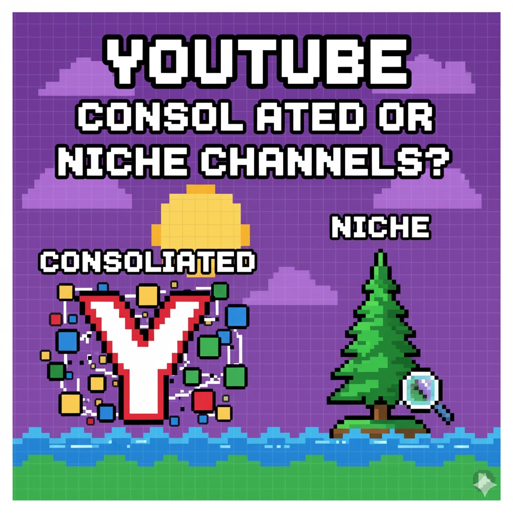 yuoTube consolidated or Niche channels