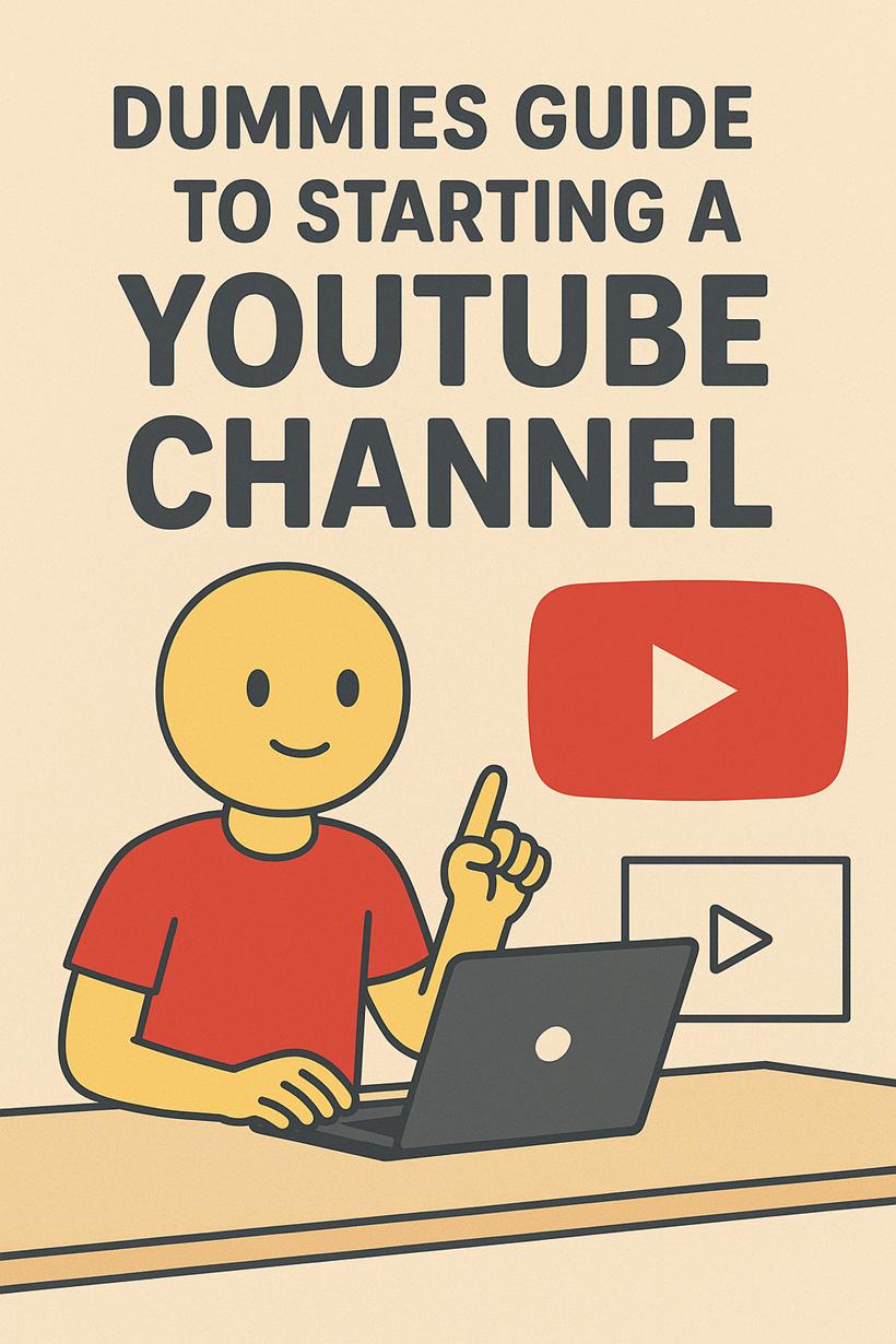 Dummies guide to YouTube channel setup