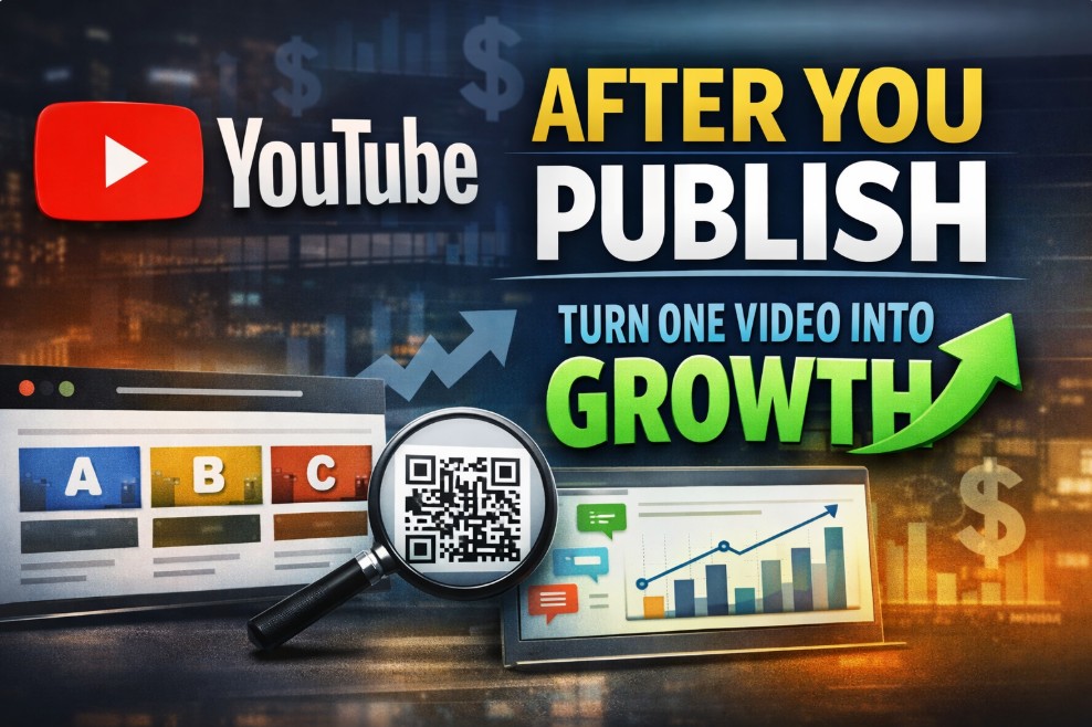 YouTube after you publish workflow blog