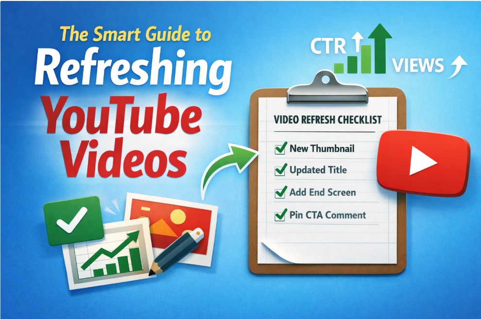 Refresh YouTUbe videos